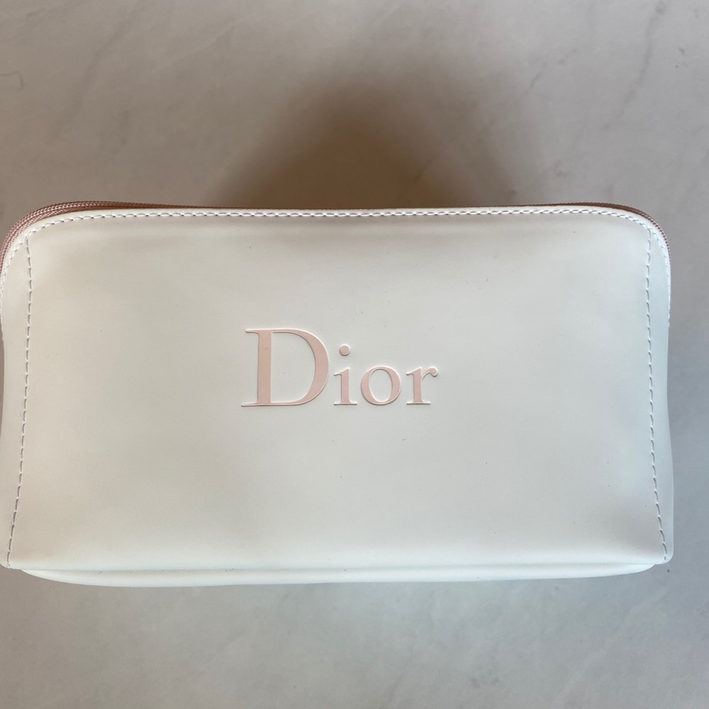 Dior makeup pouch